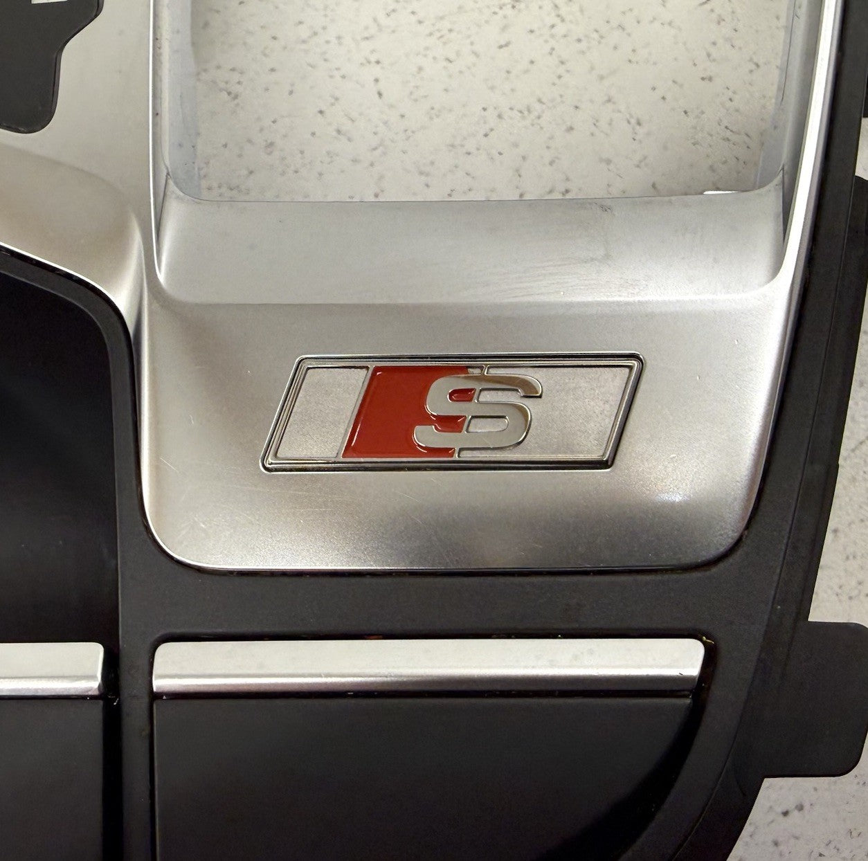 18-25 Audi S4 S5 Gear Shifter Indicator Surround Trim W/ Parking Switch OEM