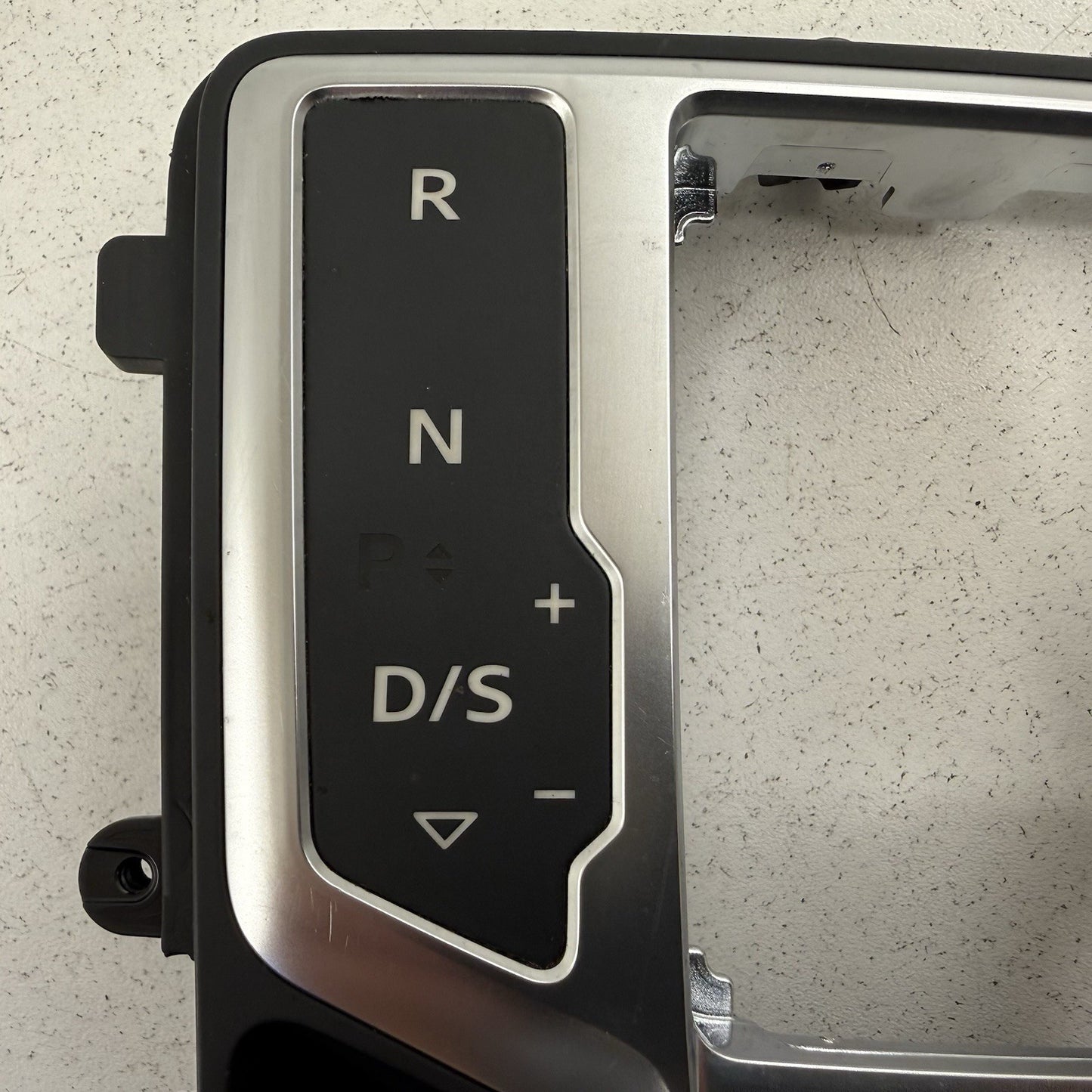 18-25 Audi S4 S5 Gear Shifter Indicator Surround Trim W/ Parking Switch OEM