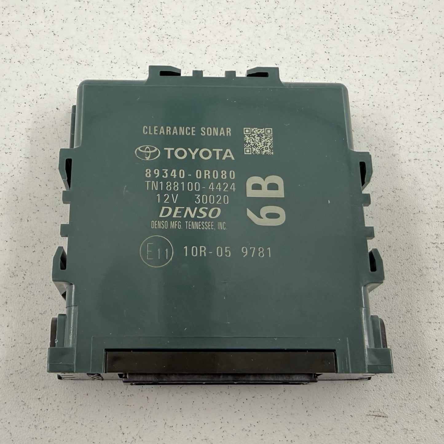 19-23 Toyota RAV4 Park Assist Clearance Sonar Control Module 89340-0R080 OEM