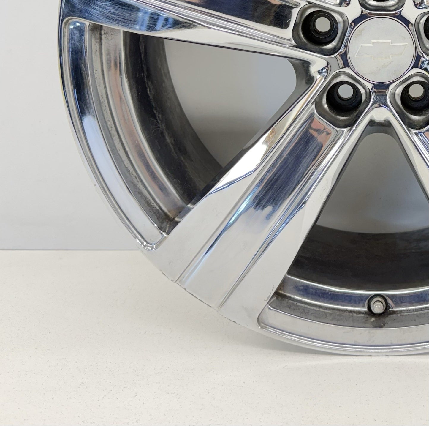 12-15 Chevrolet Camaro ZL1 Front Wheel Rim 20" 20x8.5 Polished Factory OEM