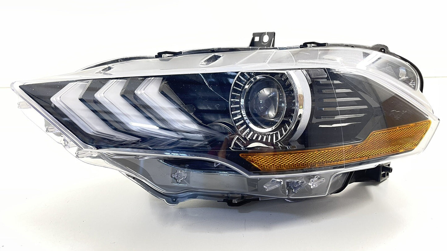 18-23 FORD MUSTANG GT DRIVER LEFT FRONT HEADLIGHT HEAD LIGHT LAMP OEM
