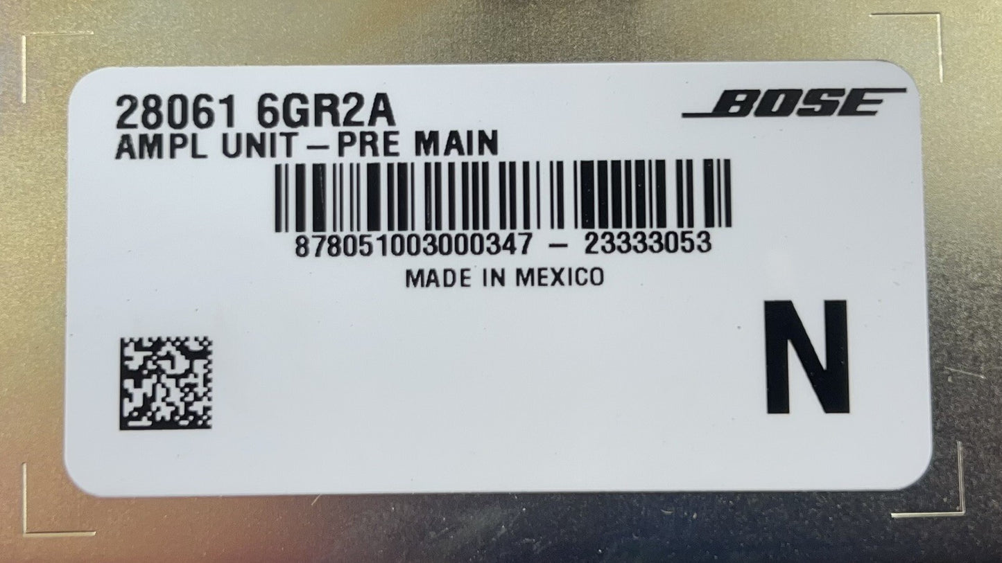 24-25 NISSAN Z NISMO BOSE AMPLIFIER AMP AUDIO SOUND SYSTEM 28061-6GR2A OEM