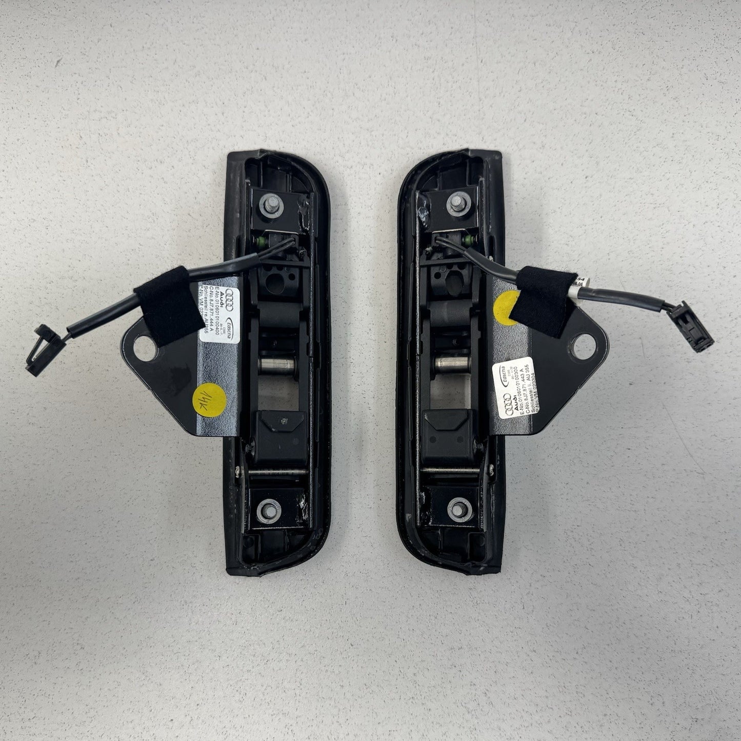 08-15 Audi TT Convertible Roof Top Catch Closing Latch Lock Pair OEM