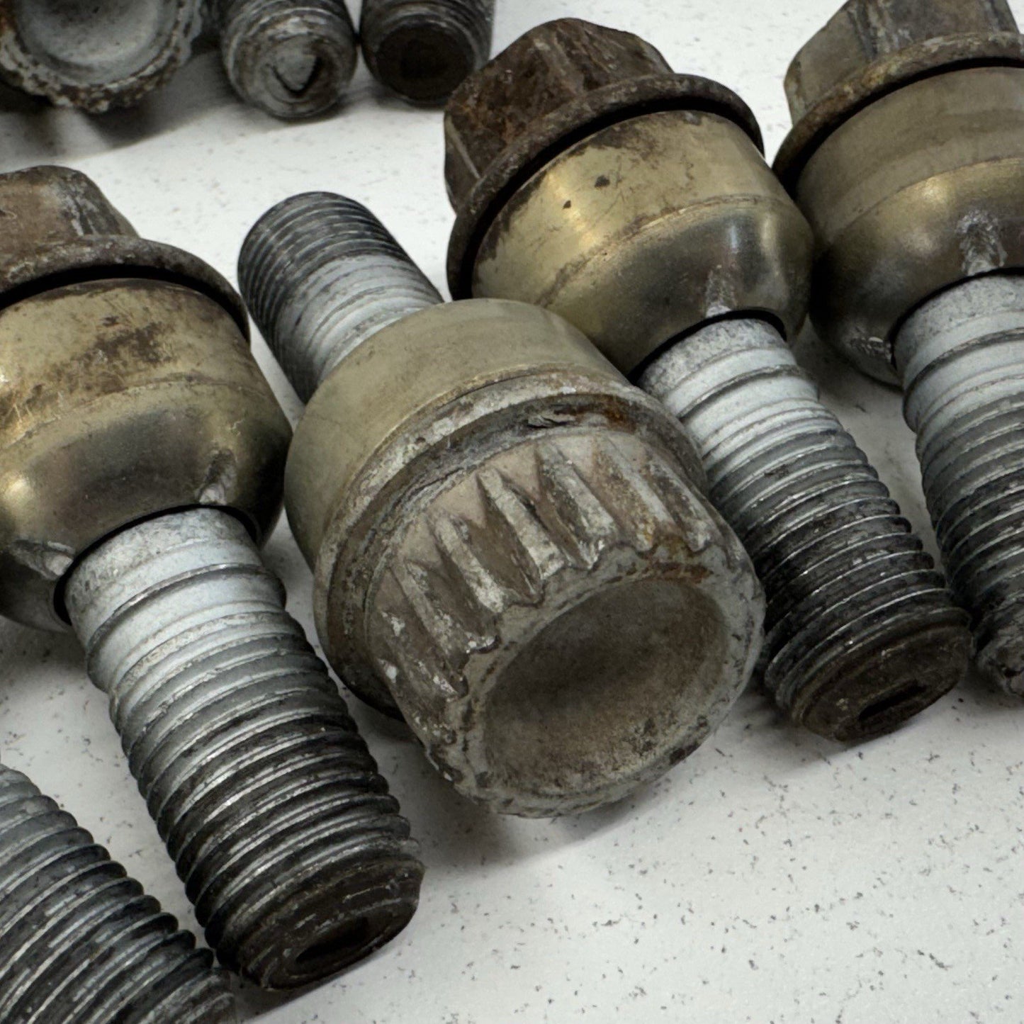 05-12 Porsche 911 997 Wheel Rim Lug Bolt W/ Adapter Set Of 20 OEM