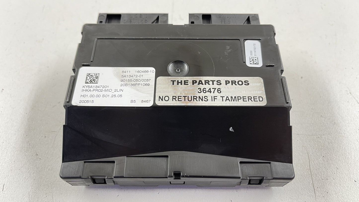 20-23 TOYOTA SUPRA HVAC AC TEMPERATURE CLIMATE CONTROL MODULE 160466 OEM