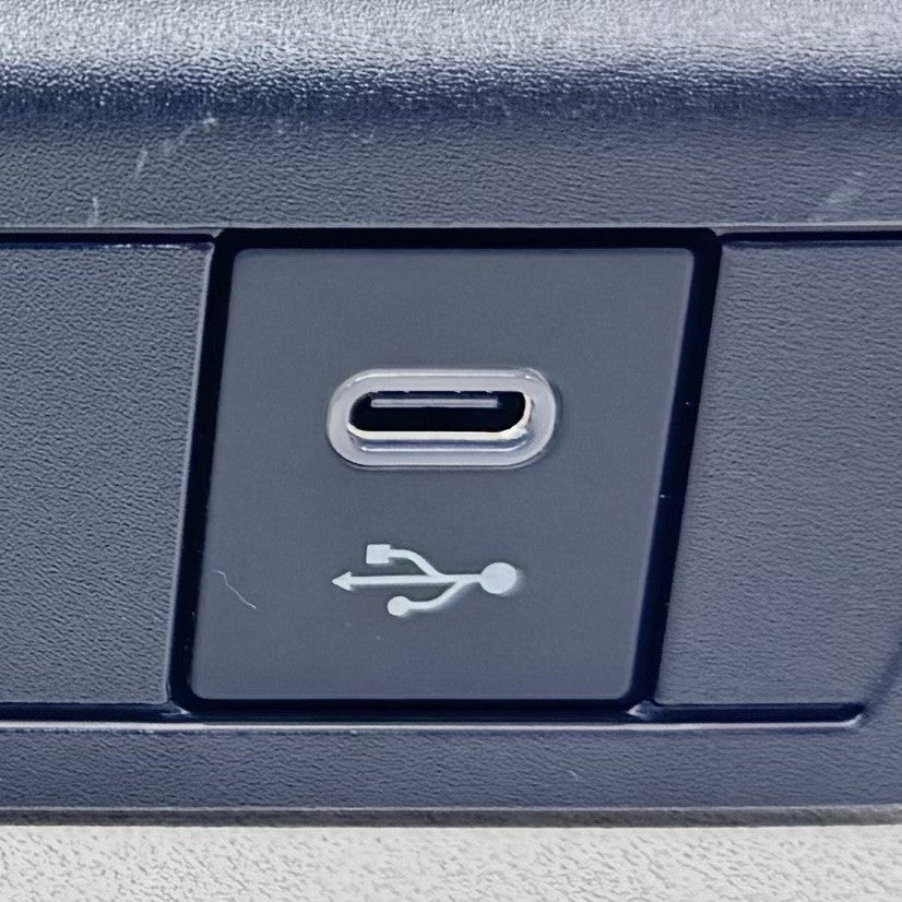 23-25 TOYOTA PRIUS CENTER CONSOLE DUAL INPUT TYPE C CHARGING PORT WITH TRIM OEM