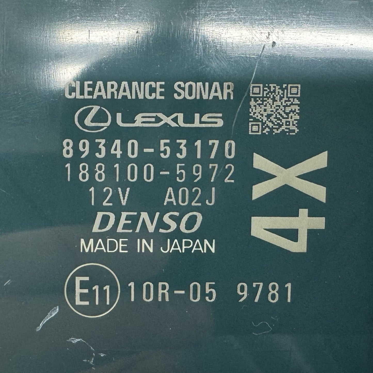 21-26 Lexus IS300 IS350 IS500 Park Assist Clearance Sonar Control Module OEM