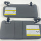15-21 SUBARU WRX STI LEFT & RIGHT SUNVISOR SUN VISOR SHADE PAIR BLACK OEM