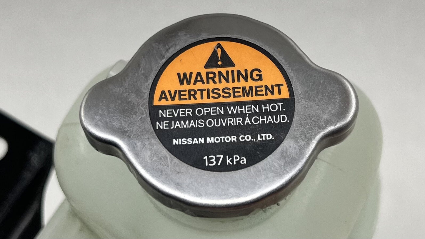22-25 Nissan Z Radiator Coolant Reservoir Overflow Expansion Tank W/ Bracket OEM