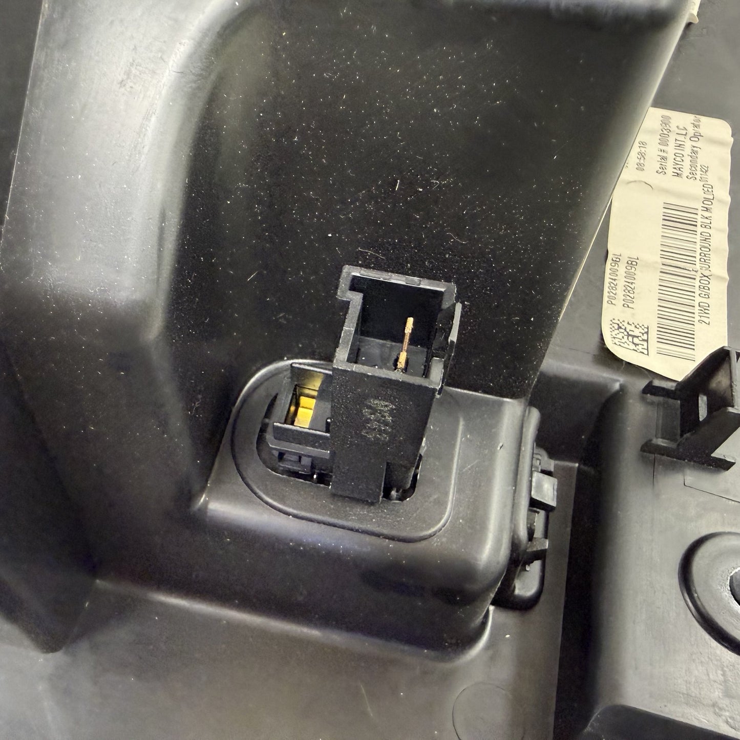 2021-2026 Dodge Durango Dashboard Glove Box Storage Compartment Black OEM