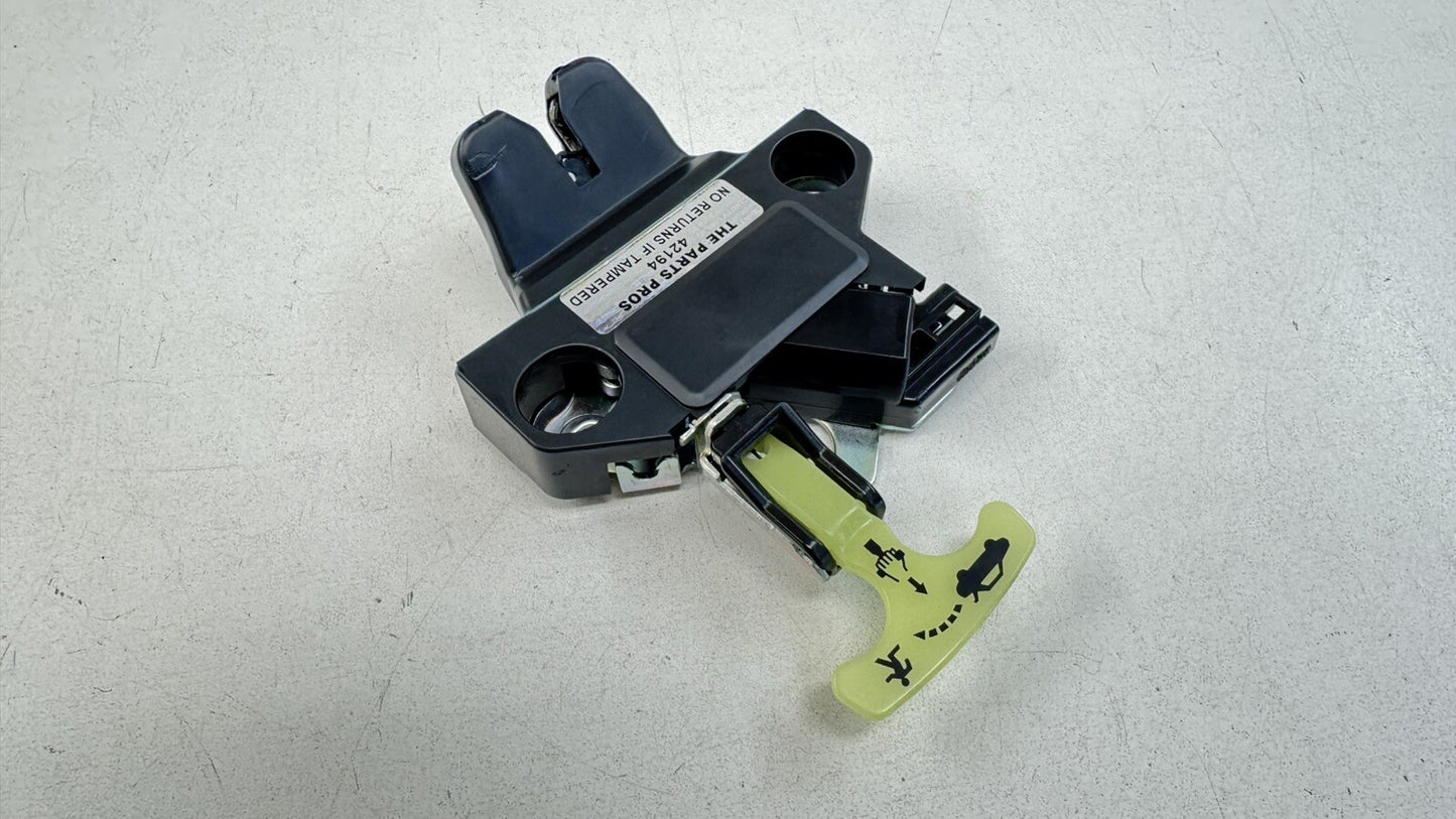 15-21 SUBARU WRX OR STI REAR TRUNK LATCH LOCK ACTUATOR PULL RELEASE LEVER OEM