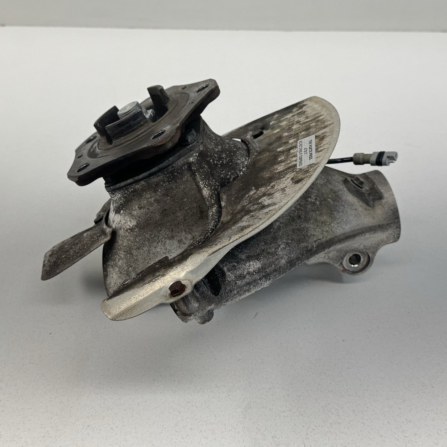 05-12 Porsche Boxster Cayman 987 Right Front Knuckle Hub W/ Control Arm Set OEM