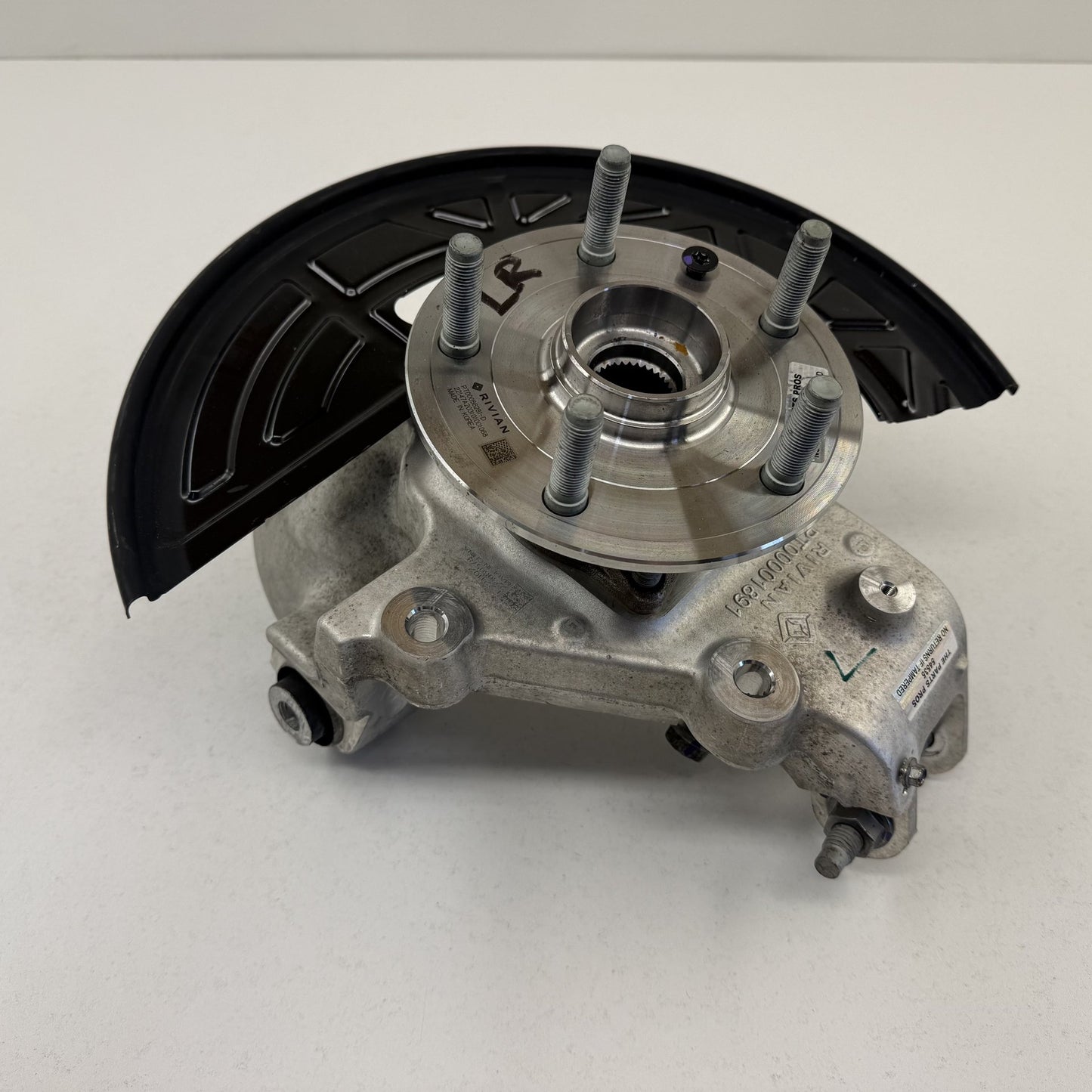 2022-2024 Rivian R1S R1T Driver Left Rear Spindle Knuckle Hub Wheel Bearing OEM