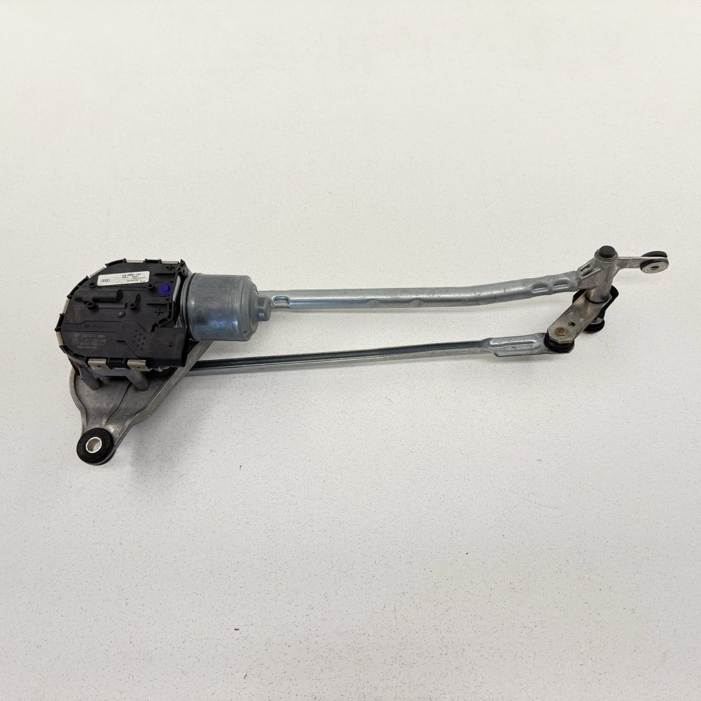 17-23 Audi R8 Front Windshield Wiper Arms & Motors W/ Linkage Arm Set OEM
