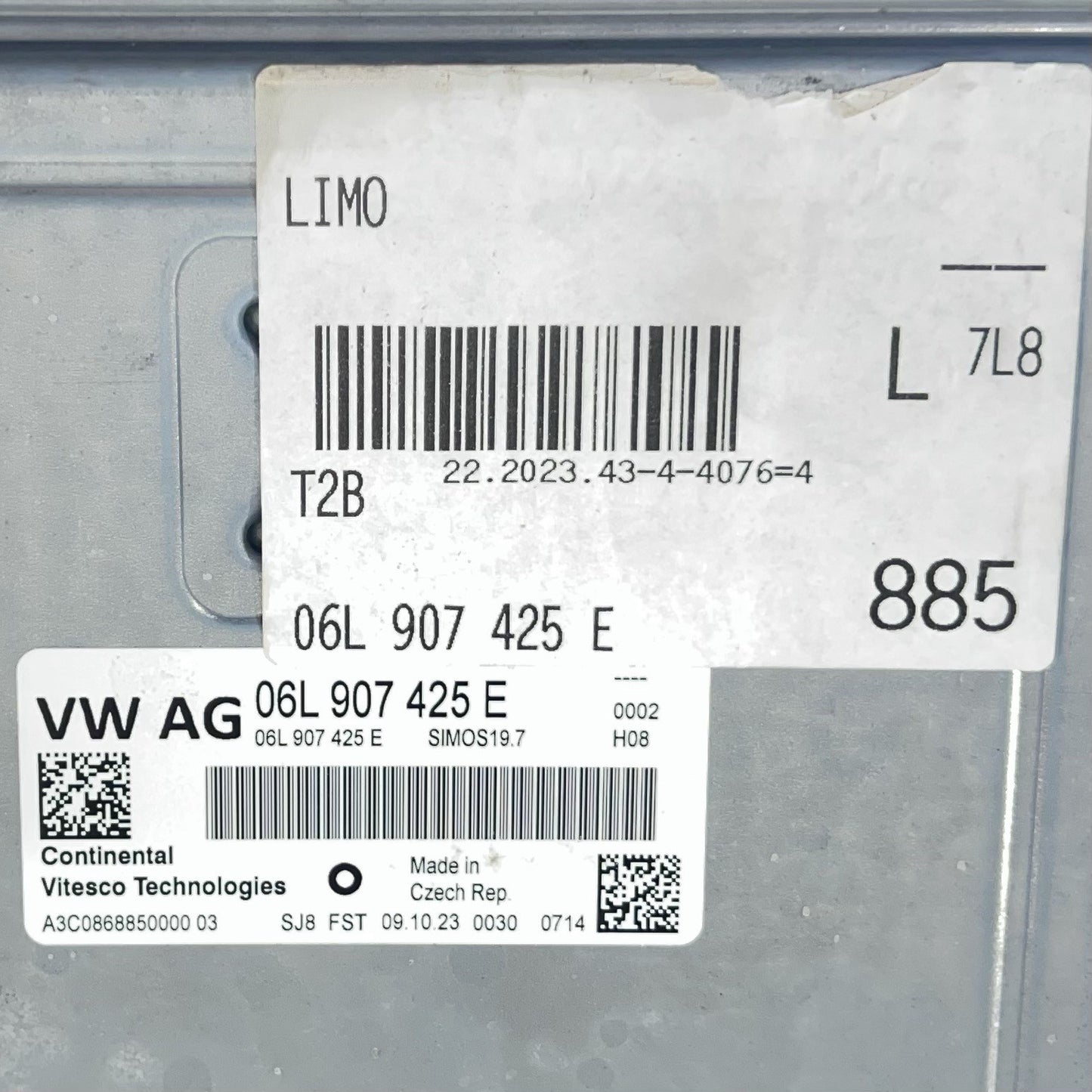 21-24 AUDI A4 A5 MOTOR ENGINE CONTROL MODULE ECU 06L907425E OEM