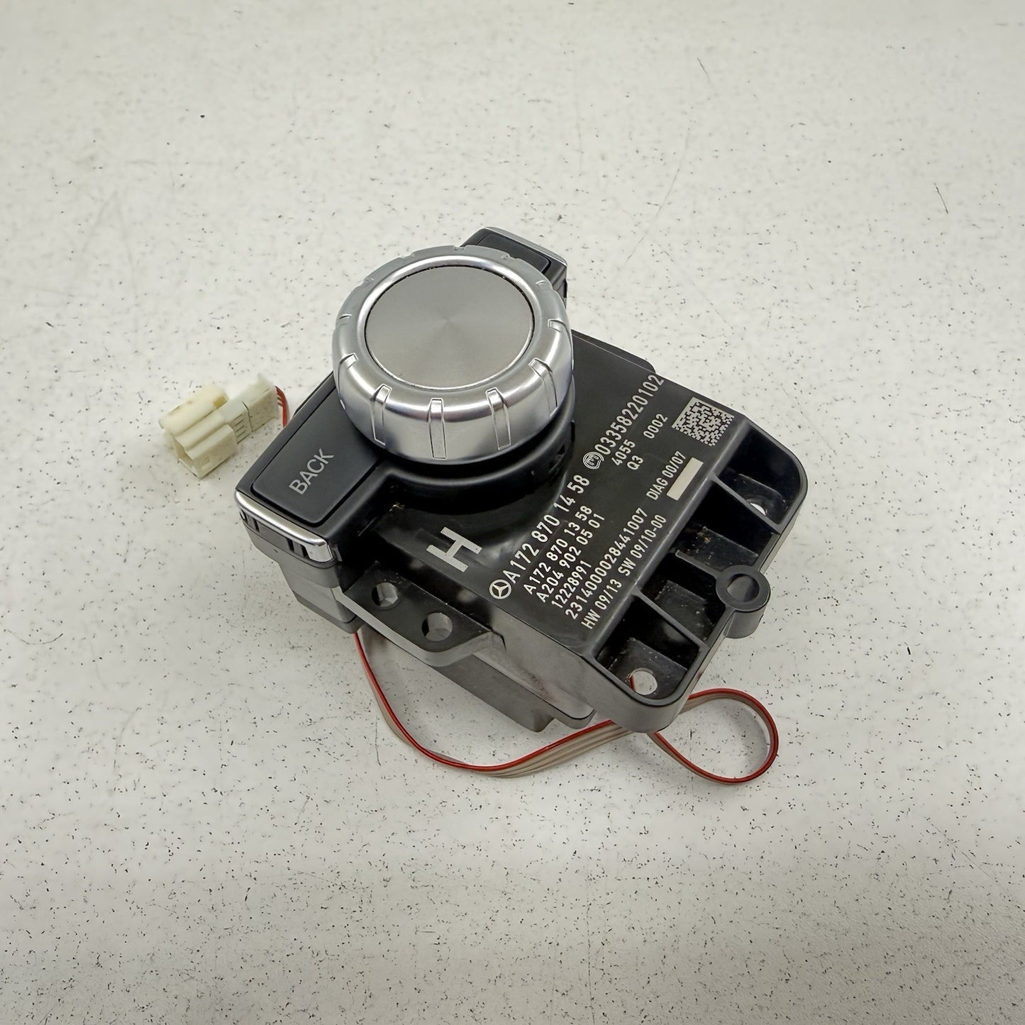 12-18 Mercedes W218 CLS550 Console Radio Head Unit Control Knob Multi Switch OEM