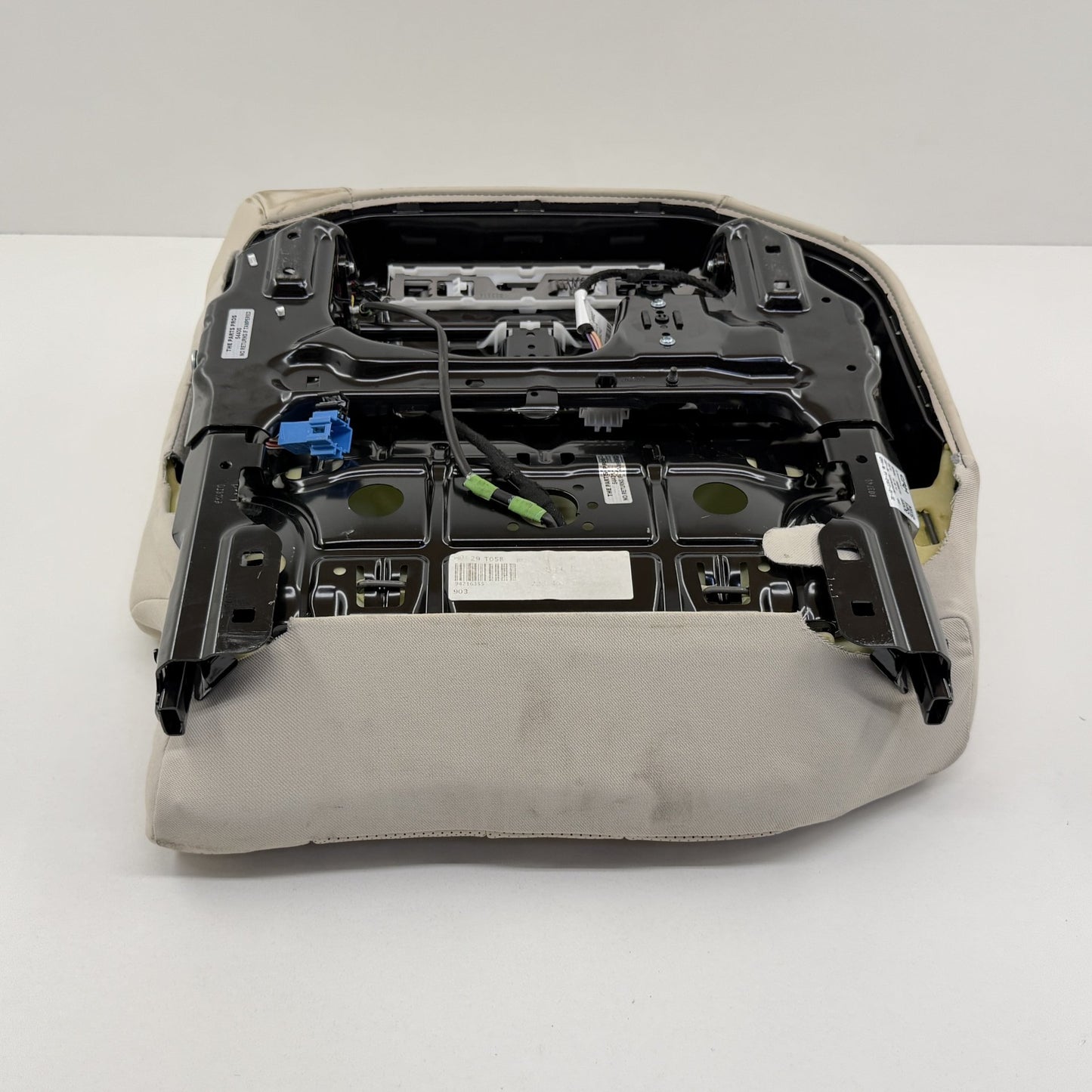 2014-2017 Mercedes-Benz S550 W222 Left Rear Power Seat Lower Cushion Beige OEM