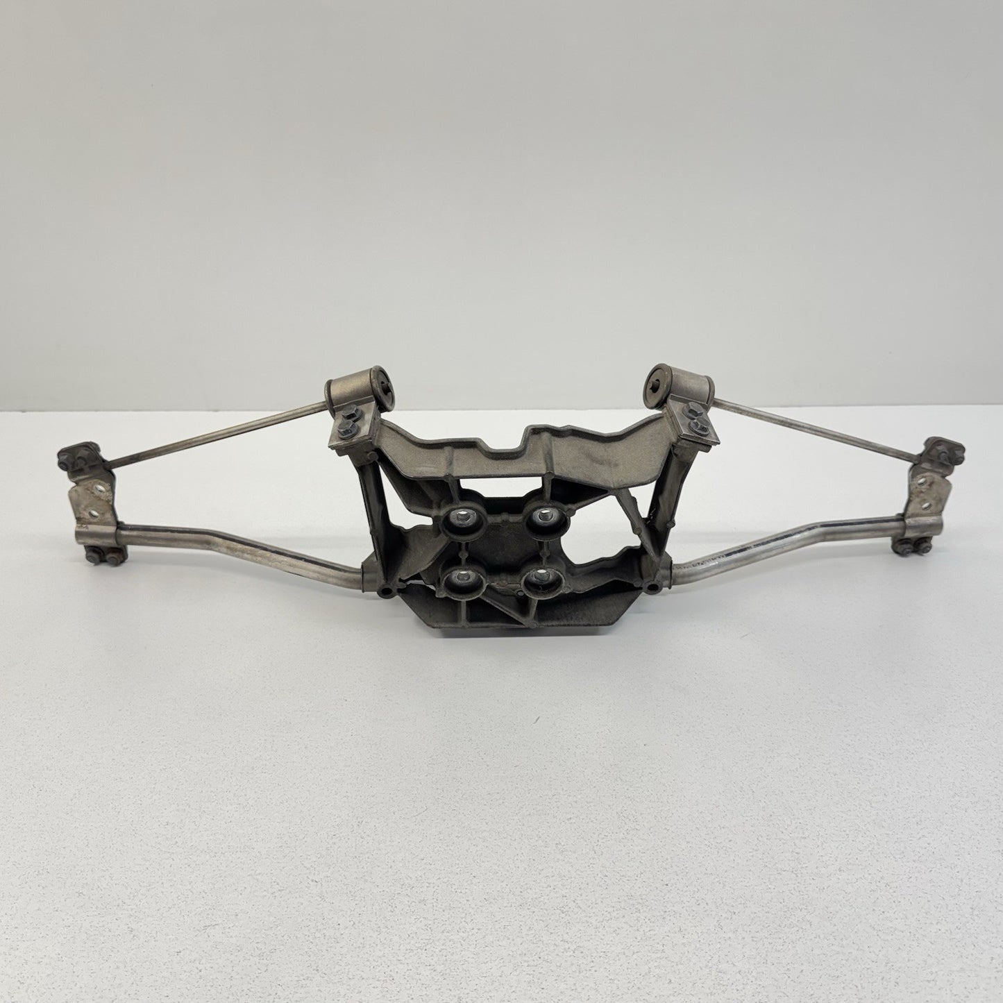 05-08 Porsche Boxster Cayman 987 Rear Exhaust Muffler Support Mount Bracket OEM