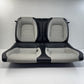 24-26 Ford Mustang GT Premium Rear Seat Set Upper & Lower Leather Space Gray OEM