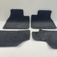 14-18 Bentley Flying Spur Floor Mat Set Front & Rear Black Factory OEM