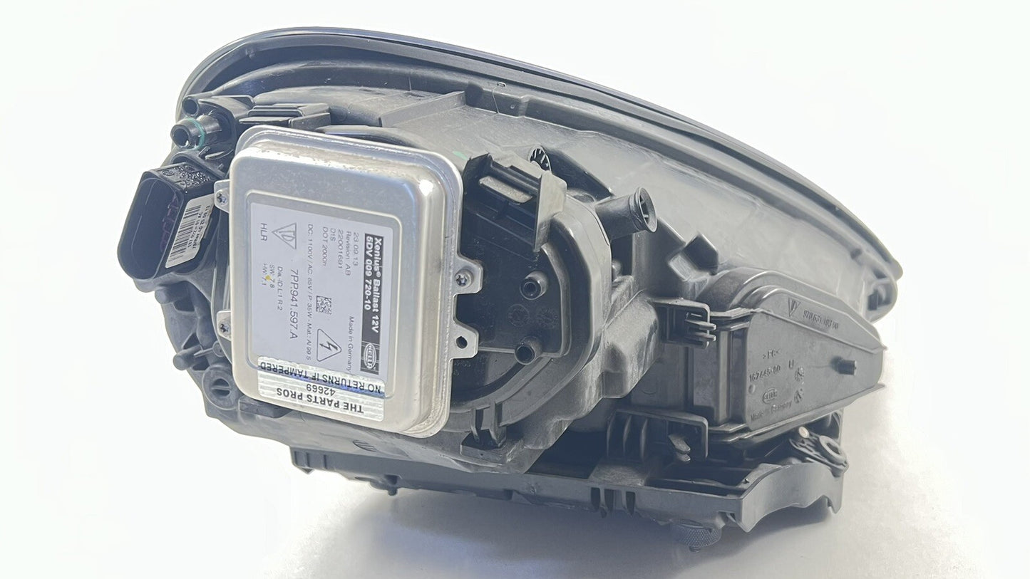 14-16 Porsche Panamera Left Front Headlight Head Light Lamp 97063106974 OEM