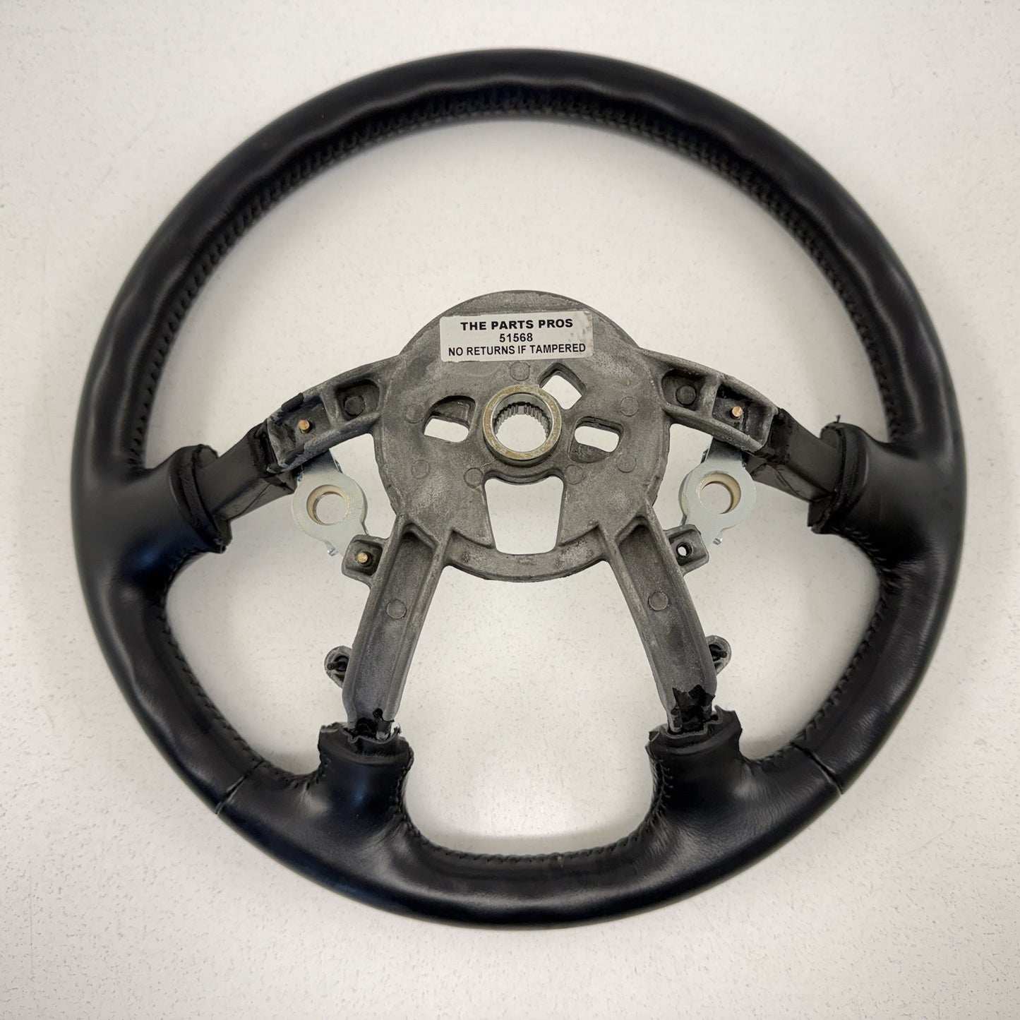 97-04 Chevrolet Corvette C5 Z06 Steering Wheel Leather Black OEM