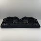 24-26 Ford Mustang Premium Rear Seat Set Upper & Lower Cushion Leather Black OEM