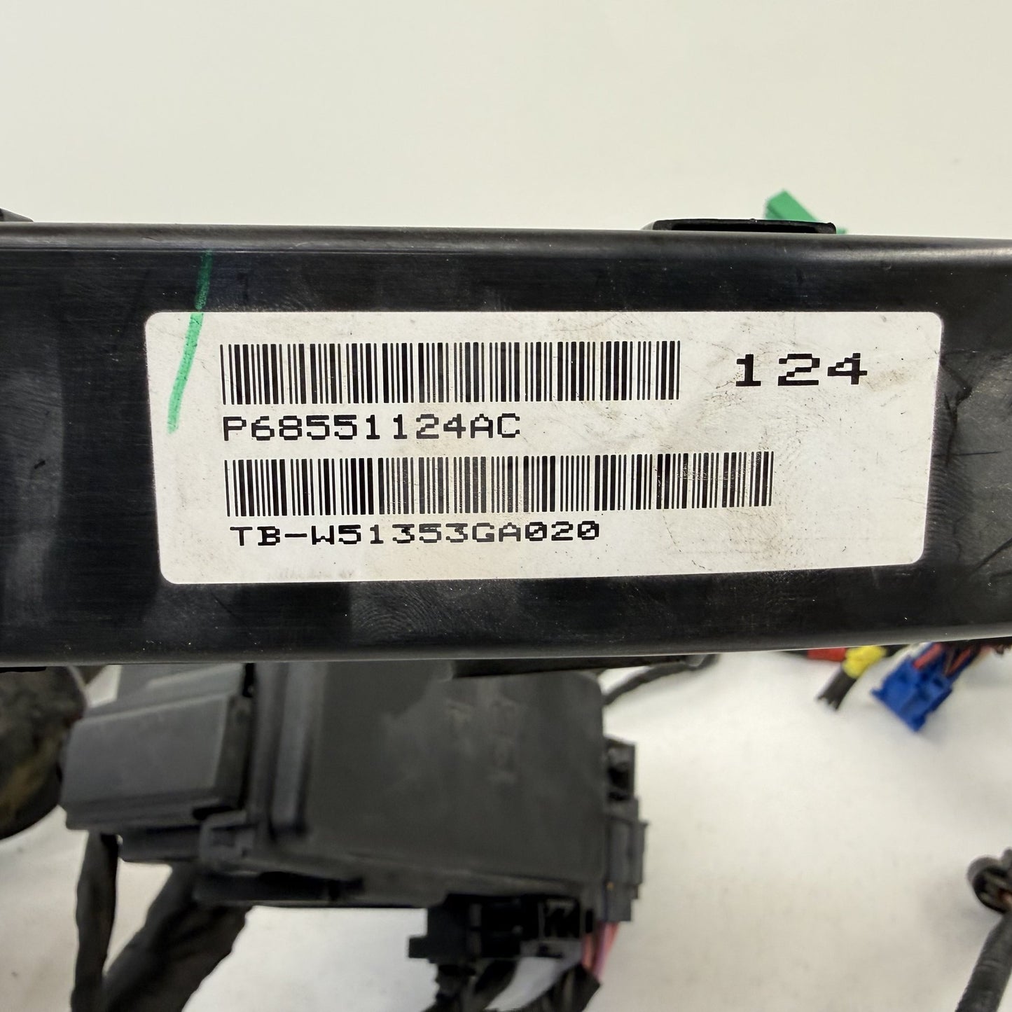 2023 Ram 5500 Limited Left Front Headlight to Dash Wiring Harness 68551124AC OEM