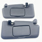 22-25 SUBARU WRX LEFT & RIGHT SUNVISOR SUN VISOR SHADE PAIR BLACK OEM