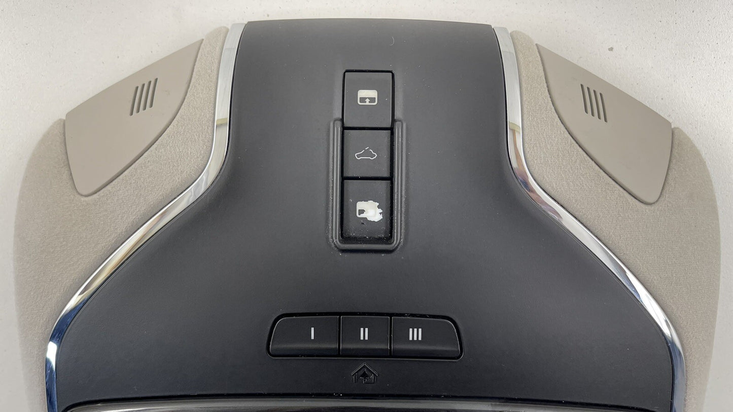 14-16 MASERATI GHIBLI FRONT OVERHEAD CONSOLE LIGHT LAMP CONTROL PANEL DOME OEM