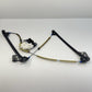 06-12 Porsche Cayman 987 Driver Left Door Glass Window Regulator W/ Motor OEM