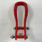 20-26 Chevy Silverado 2500 3500 Front Tow Recovery Hooks Pair Red 84513877 OEM