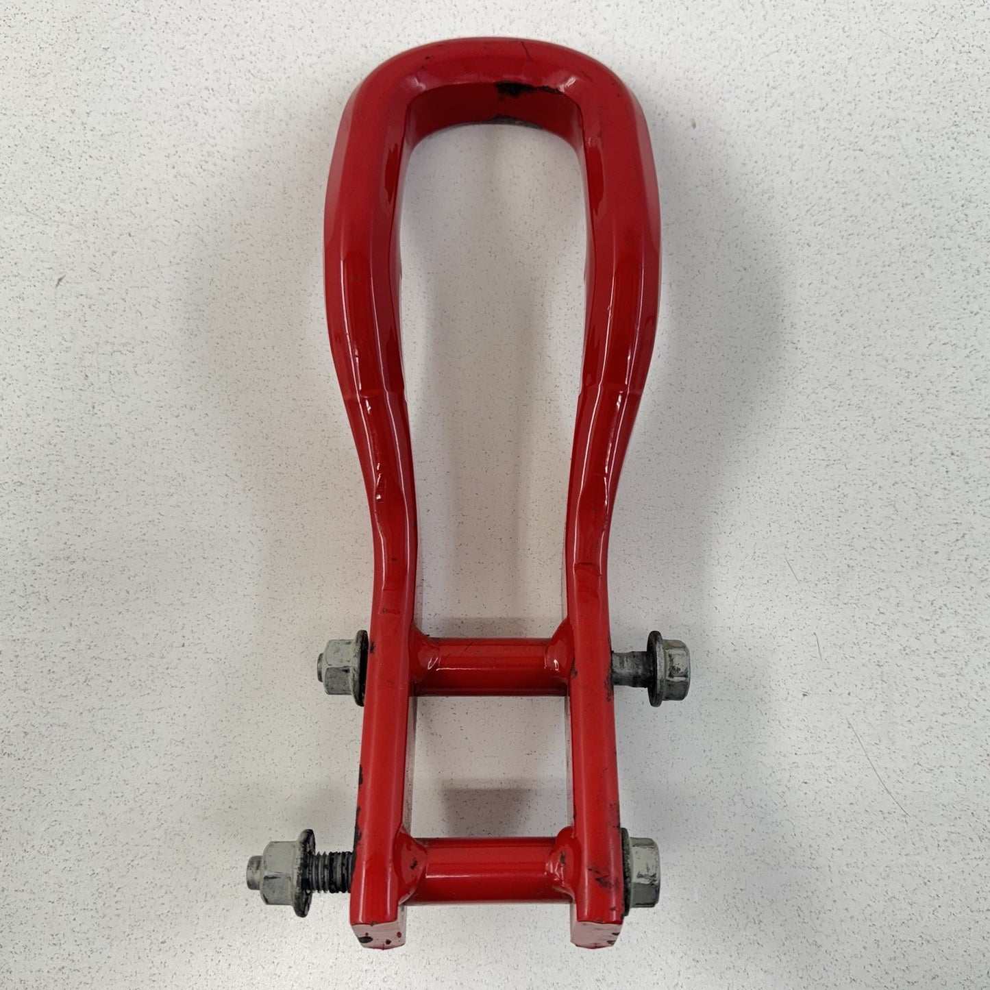 20-26 Chevy Silverado 2500 3500 Front Tow Recovery Hooks Pair Red 84513877 OEM