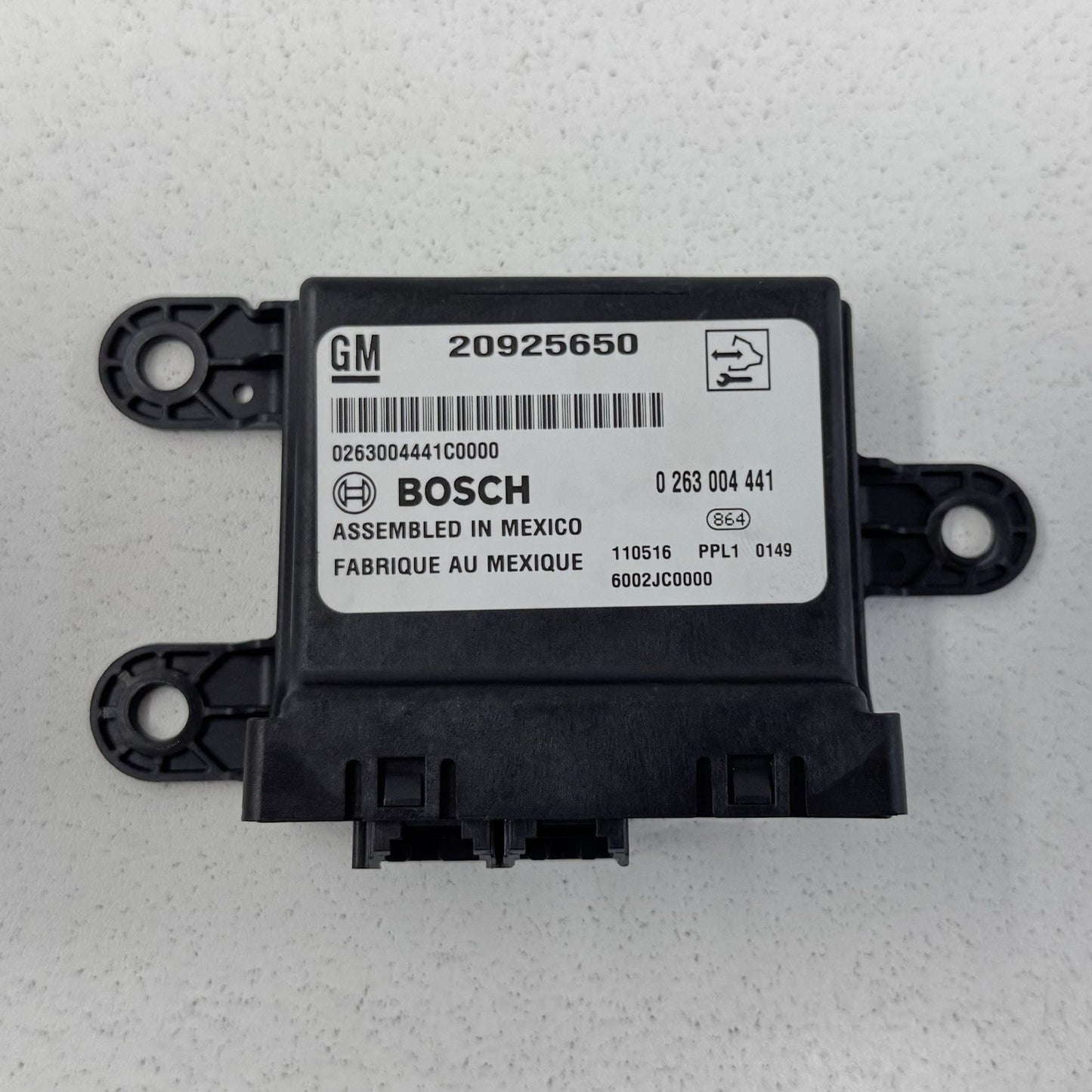 10-15 Chevrolet Camaro Parking Park Assist Control Module 20925650 OEM