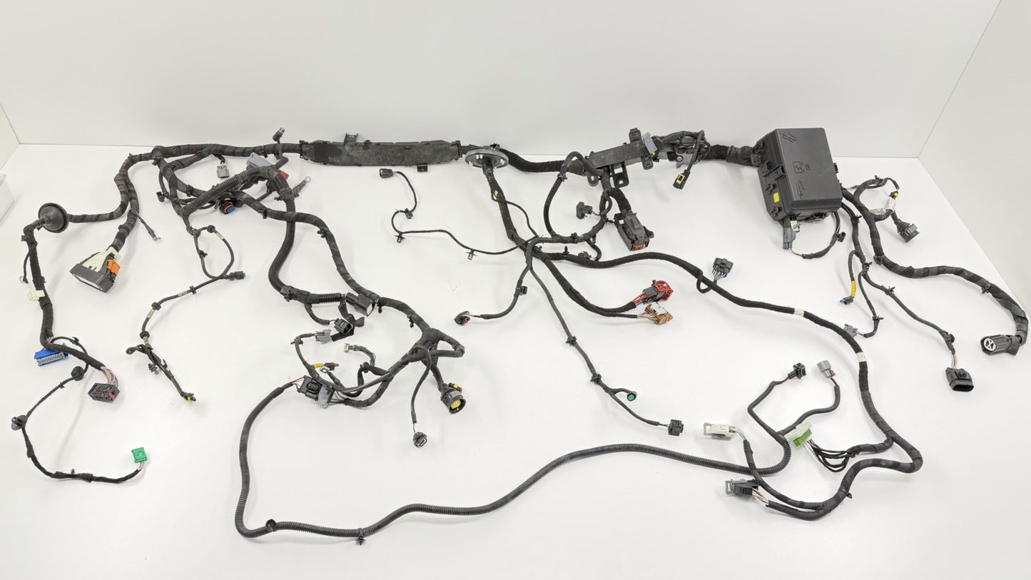 2018 Maserati Ghibli Front Engine Bay Wiring Wire Harness With Fuse Box OEM