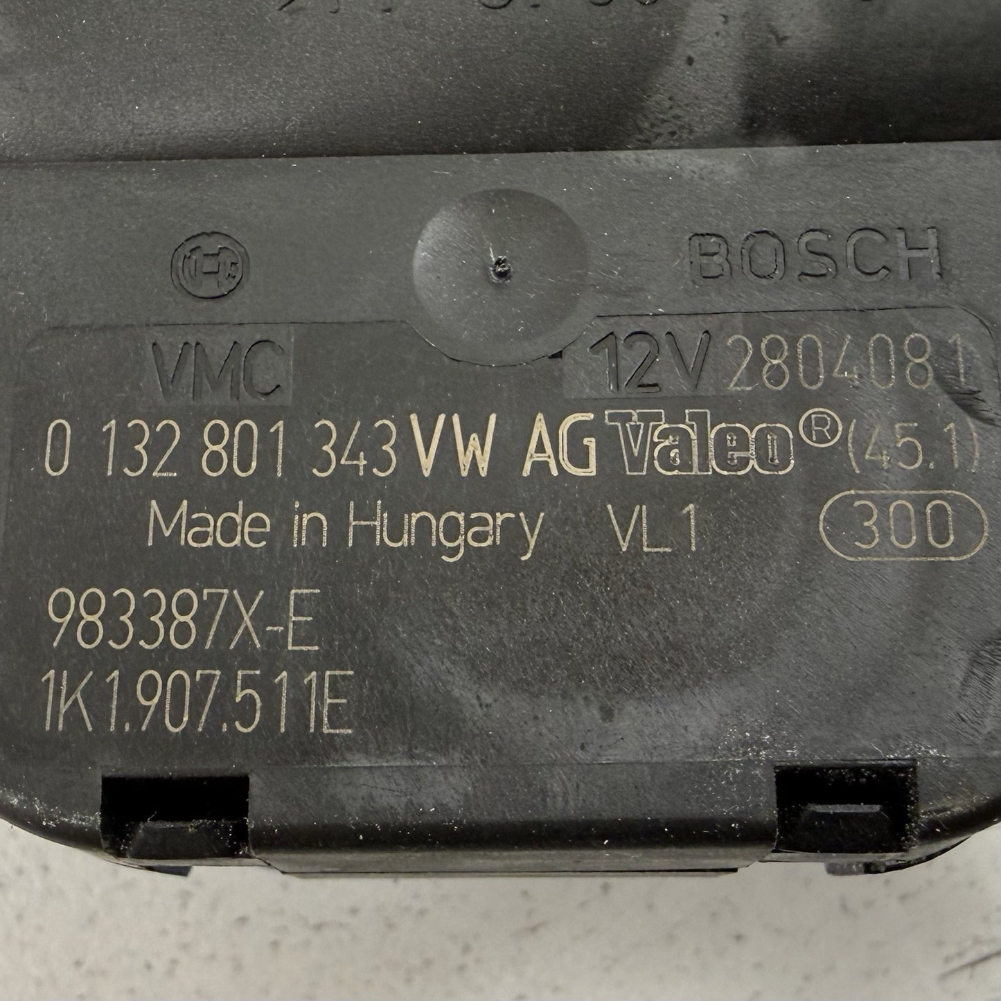 08-15 Audi TT HVAC Box Heater AC Flap Motor Air Mix Actuator Set OEM
