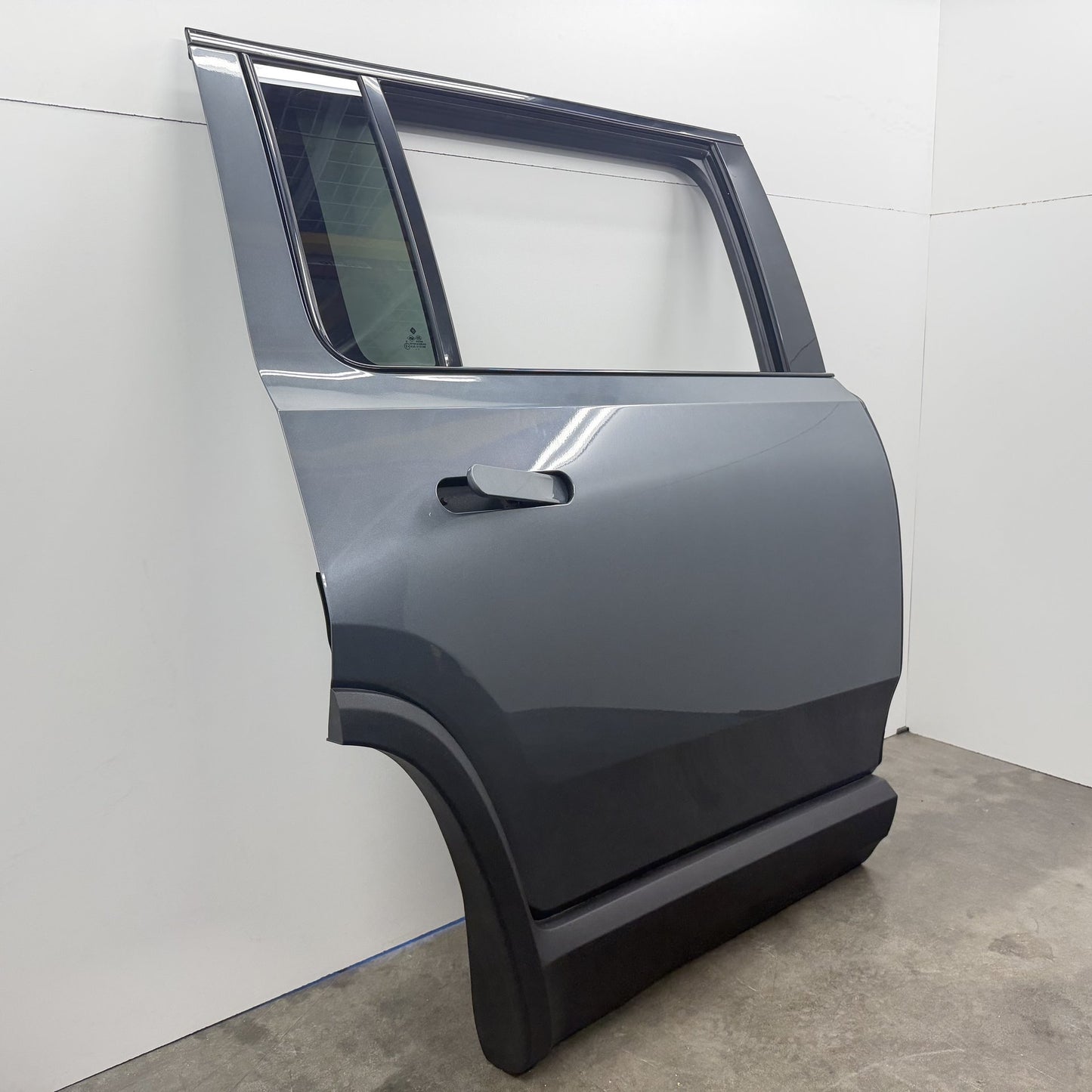 2022-2024 Rivian R1S Passenger Right Rear Door Shell Complete W/ Glass OEM