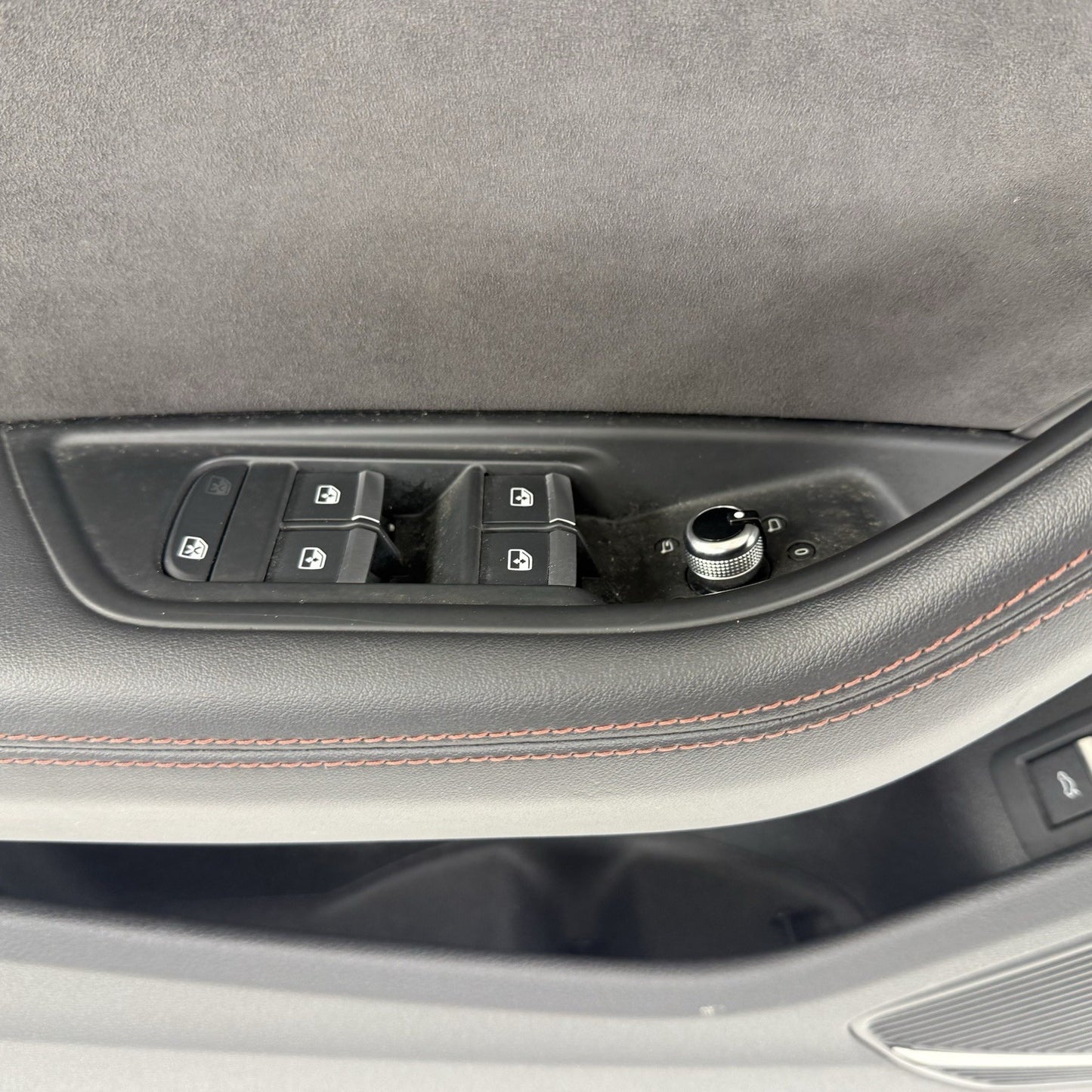 18-25 Audi S5 Sportback Driver Left Front Door Panel Interior Trim Black OEM