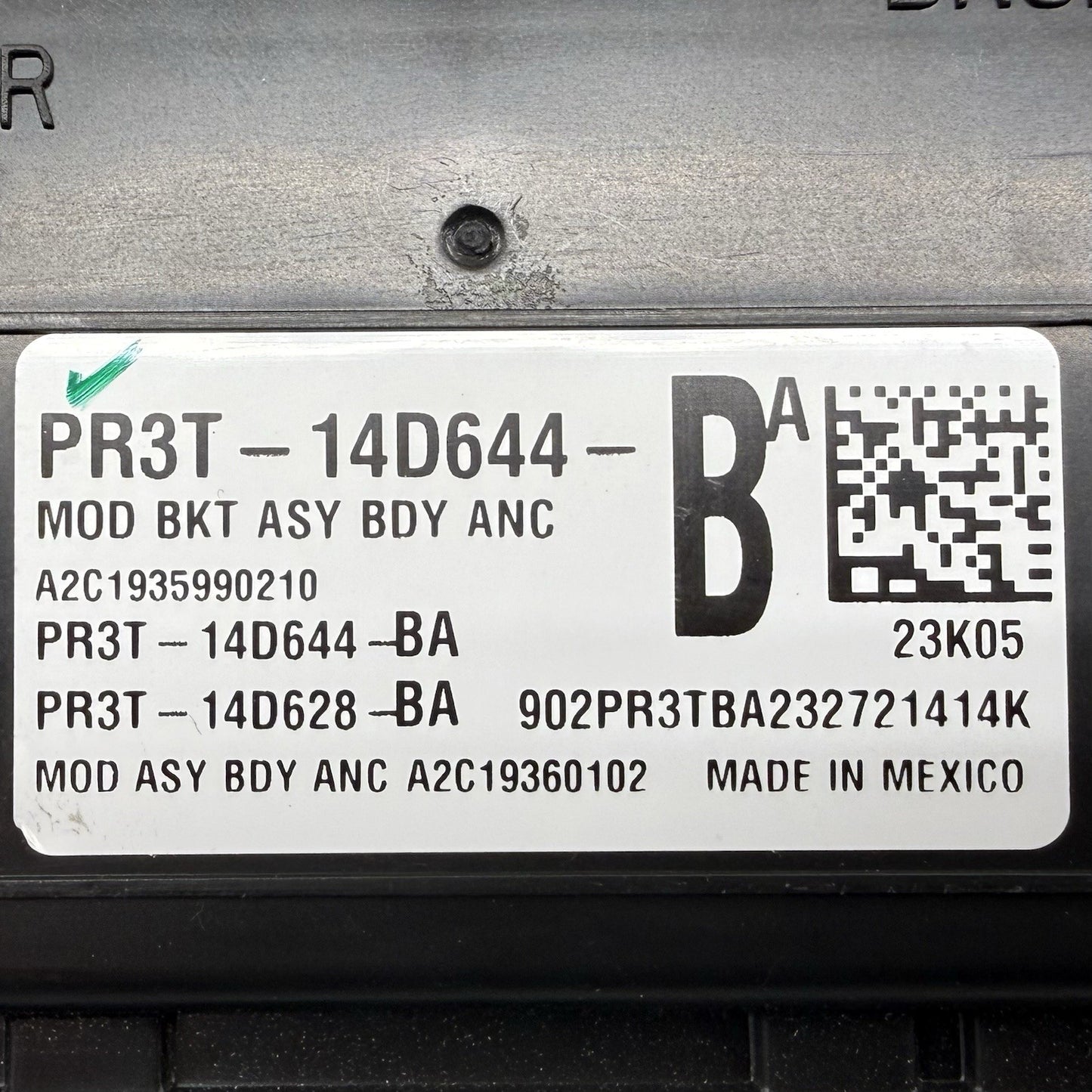 24-26 Ford Mustang Lighting Control Module PR3T-14D644-BA OEM