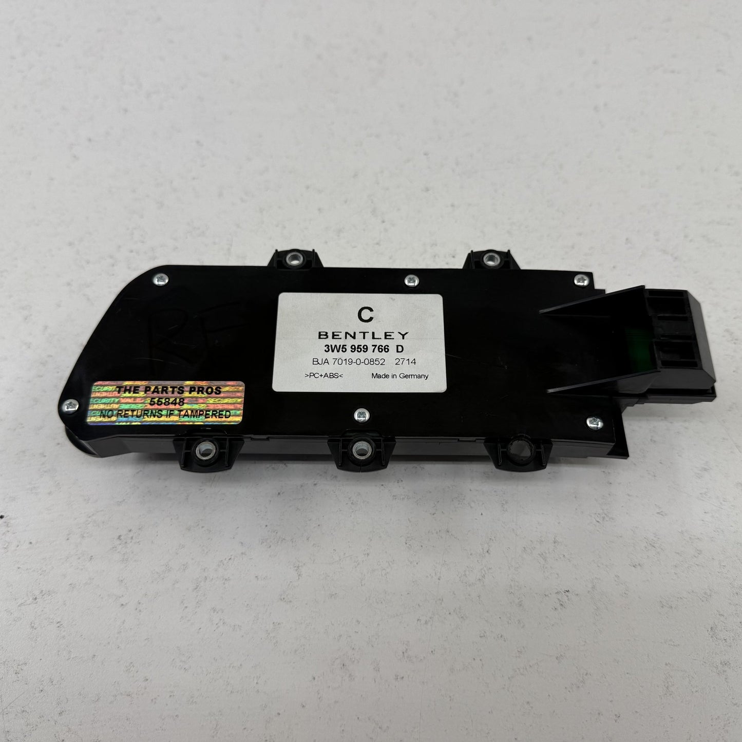 2014-2018 Bentley Flying Spur Right Front Power Seat Control Switch OEM
