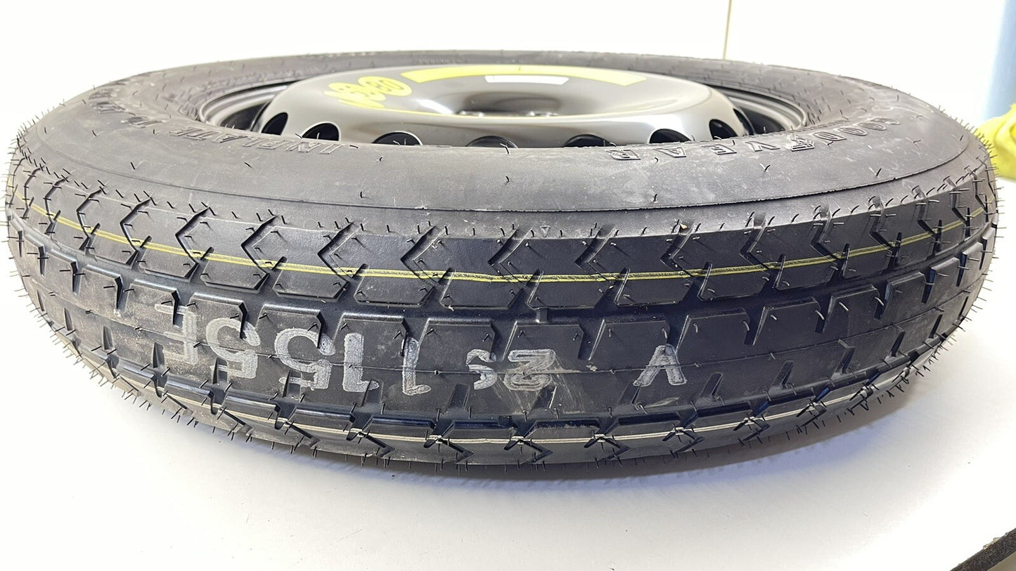 13-16 MERCEDES GL350 X166 COMPACT EMERGENCY SPARE TIRE WHEEL RIM T165/90D19 OEM