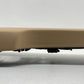 10-16 PORSCHE PANAMERA REAR CENTER CONSOLE TRIM COVER PANEL LUXOR BEIGE OEM