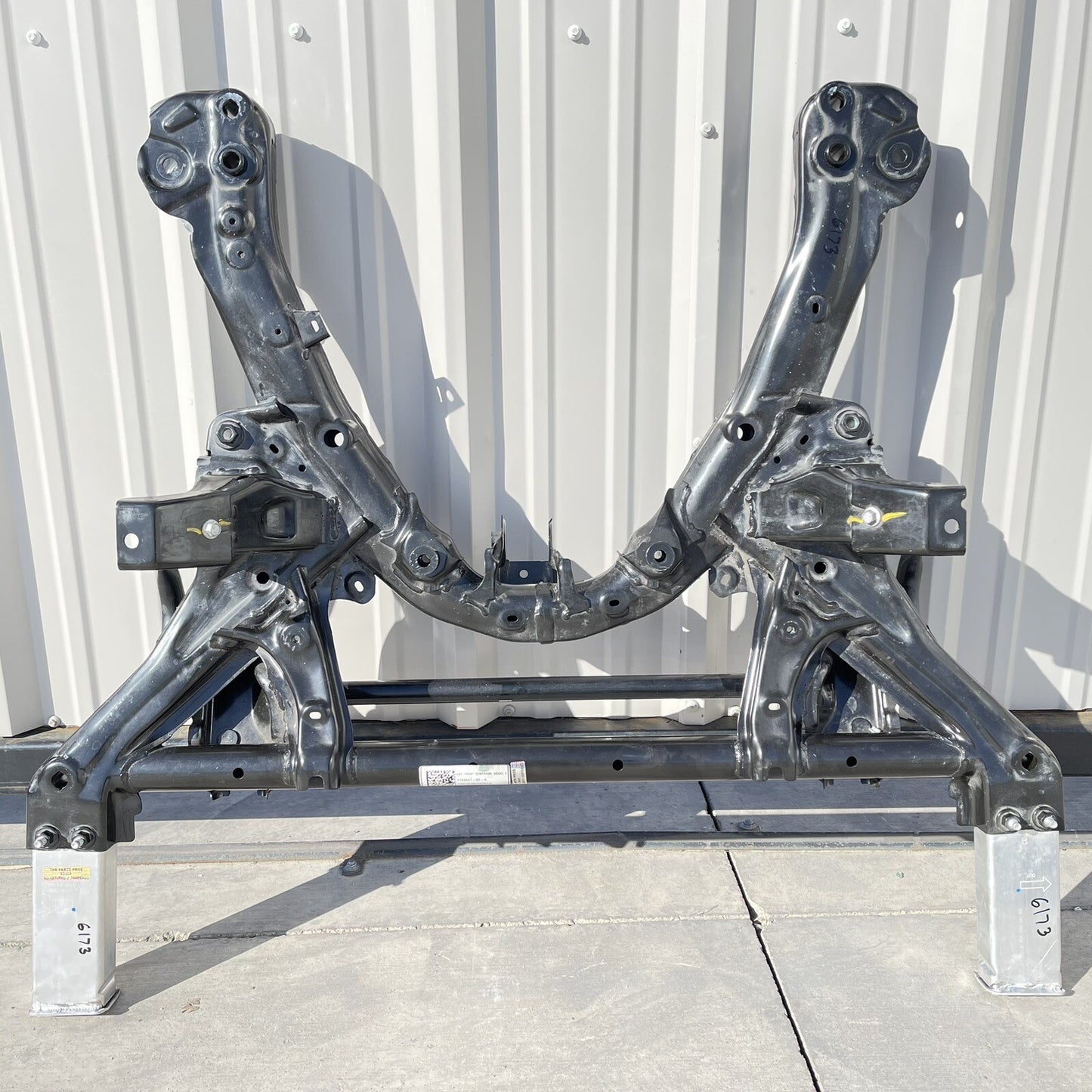 17-22 TESLA MODEL 3 FRONT SUSPENSION CRADLE ENGINE SUBFRAME CROSSMEMBER OEM