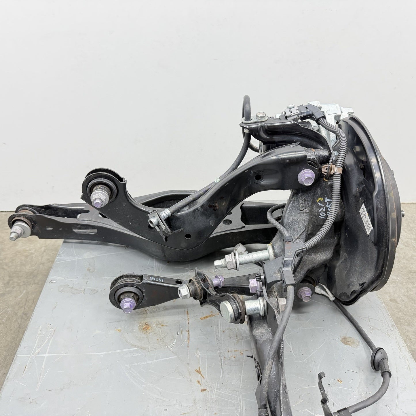 23-26 Toyota Prius Driver Left Rear Suspension Knee Assembly Set OEM