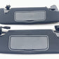 24-25 FORD MUSTANG GT LEFT & RIGHT FRONT SUNVISOR SUN VISOR SHADE PAIR BLACK OEM