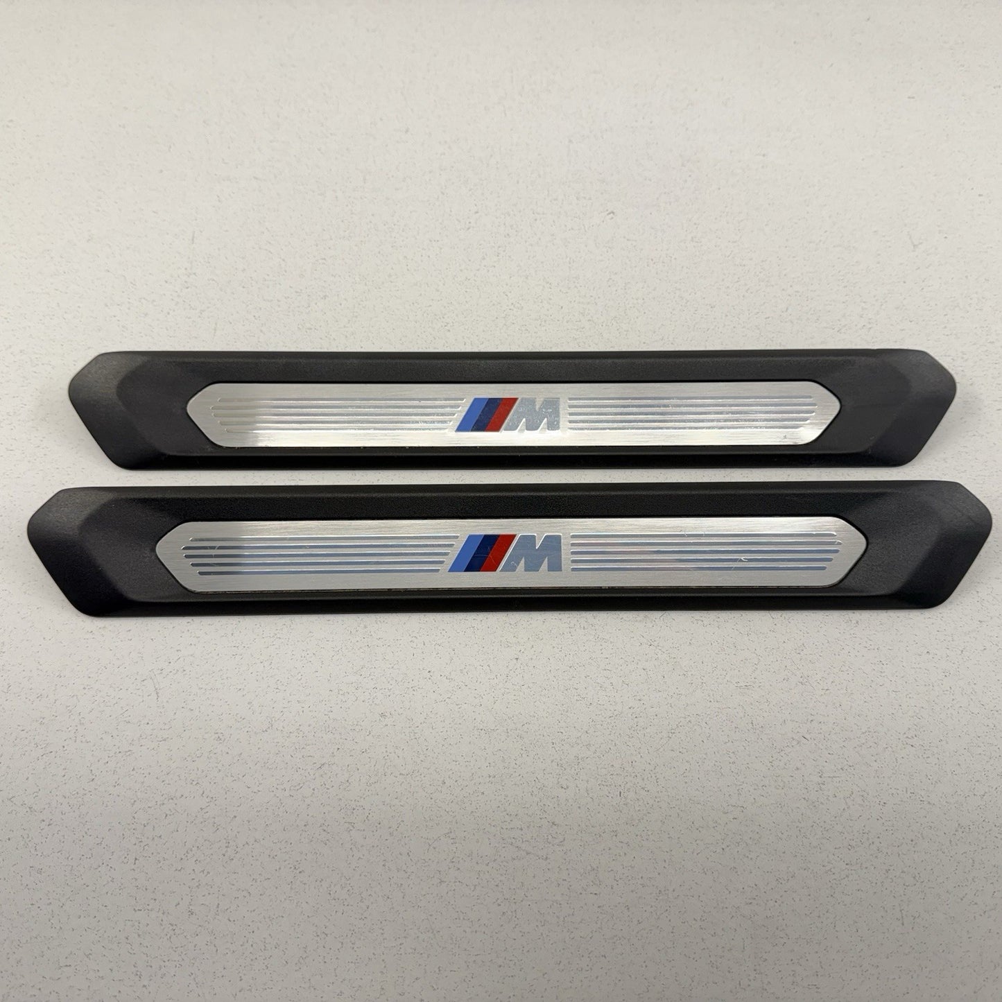 18-24 BMW G01 G02 X3 X4 M Sport Front Door Sill Scuff Plate Pair 8068487 OEM