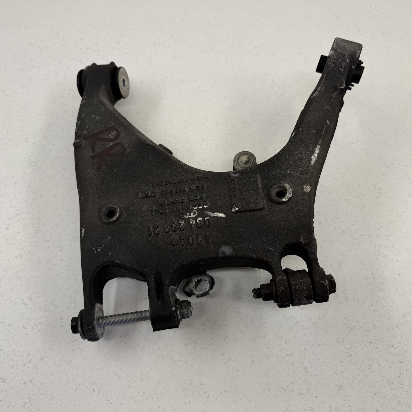 14-18 Bentley Flying Spur Right Rear Knuckle Hub Control Arm Suspension Set OEM