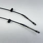 97-04 Chevrolet Corvette C5 Rear Emergency Parking Brake Cable Pair OEM
