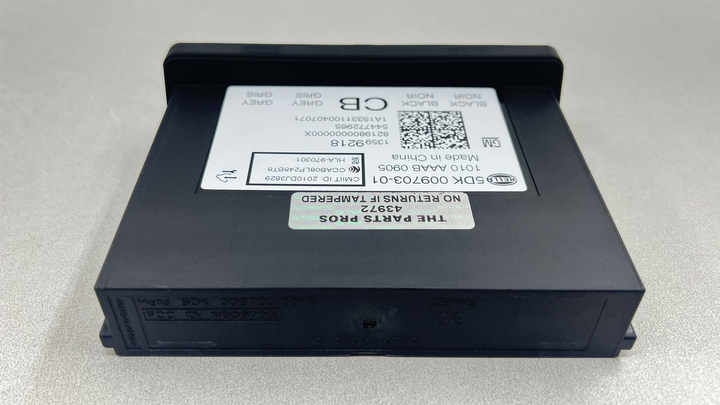 14-17 CHEVY SS SEDAN ANTI THEFT LOCKING MODULE KEYLESS ENTRY MODULE 13599218 OEM