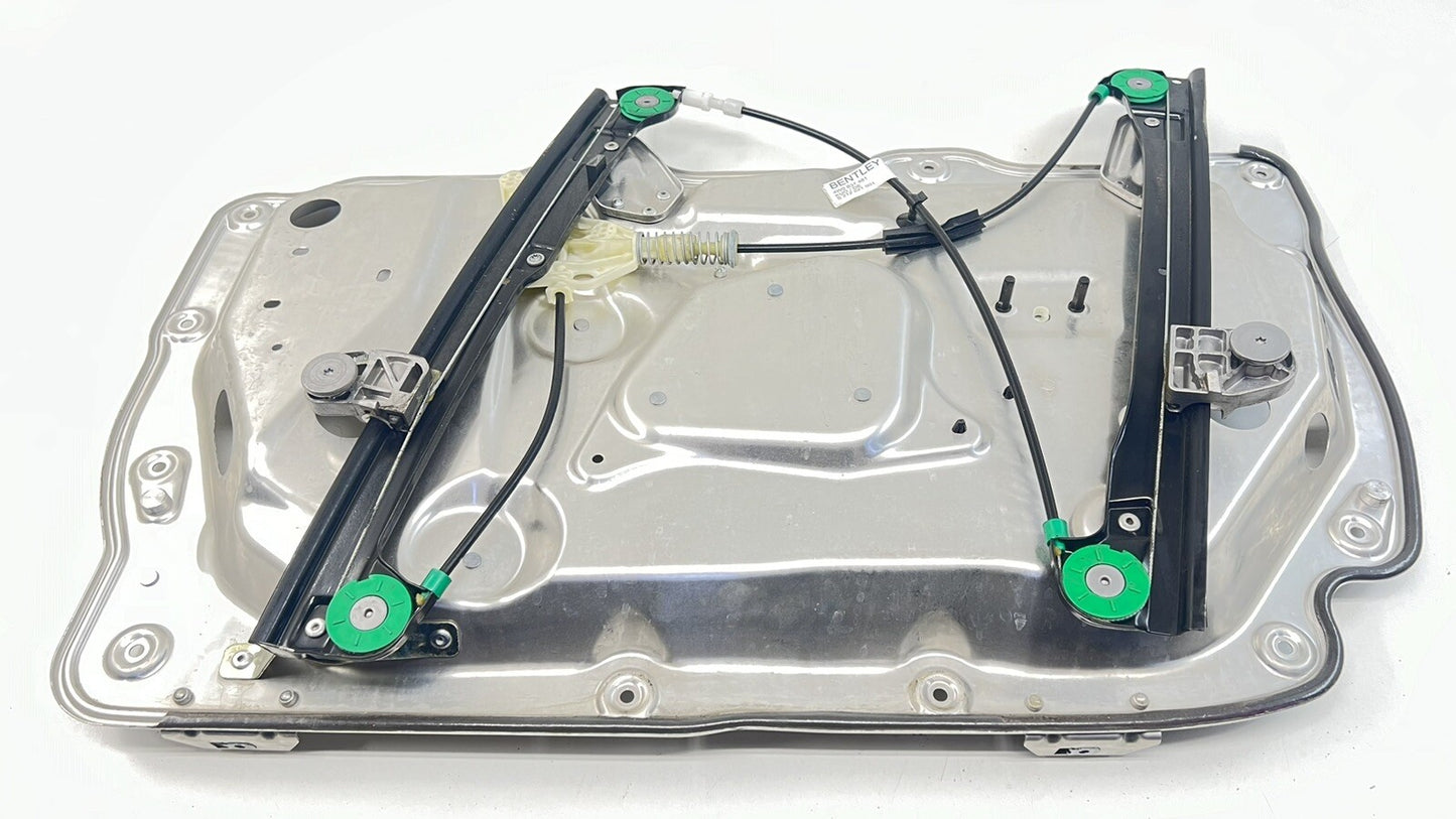 13-18 BENTLEY FLYING SPUR LEFT FRONT DOOR WINDOW REGULATOR MOTOR CARRIER OEM